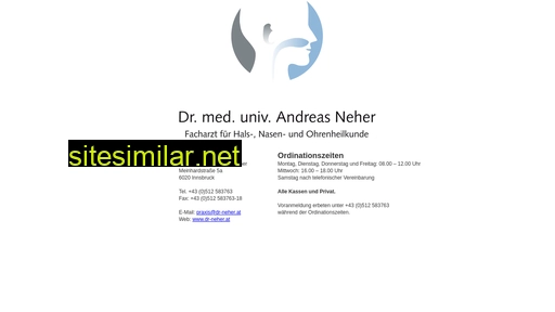 dr-neher.at alternative sites