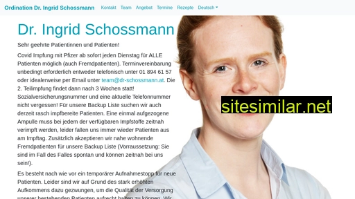 dr-schossmann.at alternative sites
