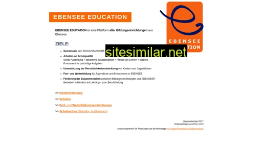ebensee-education.at alternative sites