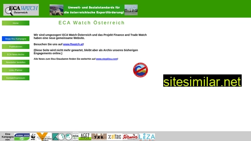 eca-watch.at alternative sites