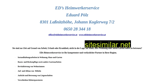 edsheimwerkerservice.at alternative sites