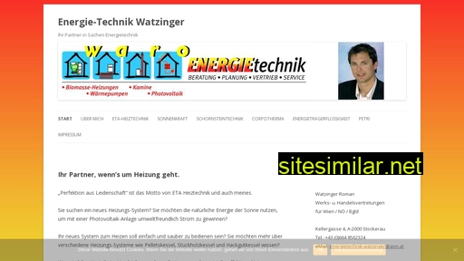 Energietechnik-watzinger similar sites