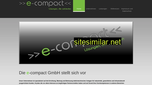 E-compact similar sites