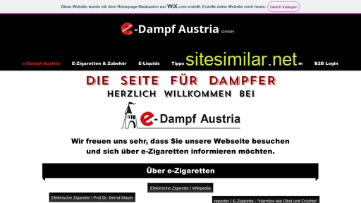 e-dampf-austria.at alternative sites