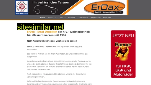 Erdax similar sites