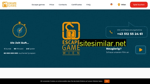 Escape-game-wien similar sites
