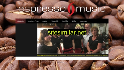 espresso-music.at alternative sites