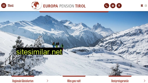europapension-tirol.at alternative sites