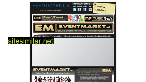 Eventmarkt similar sites