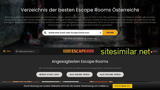 everyescaperoom.at alternative sites