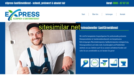 express-sanitaernotdienst.at alternative sites
