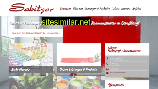 farbenprofi-sabitzer.at alternative sites