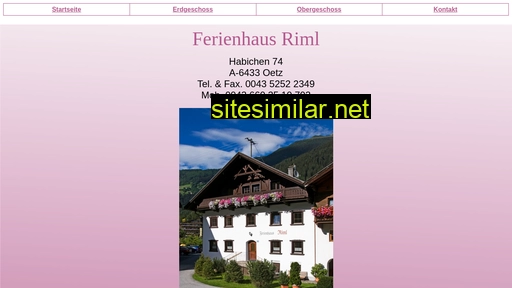 Ferienhaus-riml similar sites