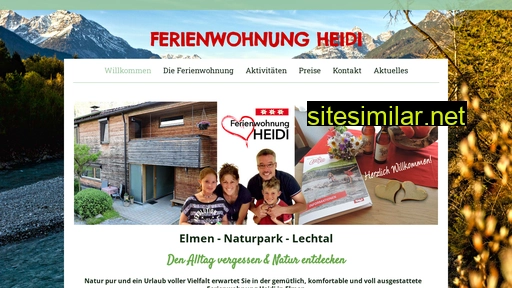 ferienwohnung-heidi-lechtal.at alternative sites