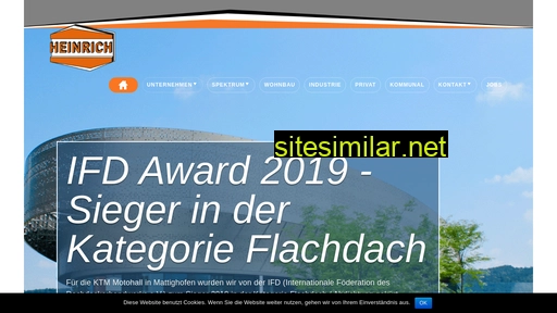 flachdach-heinrich.at alternative sites
