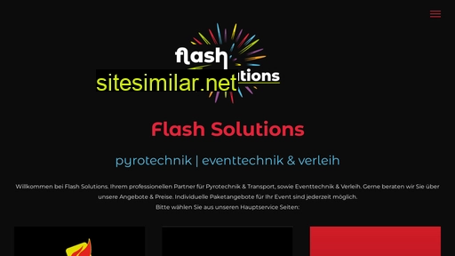 Flash-solutions similar sites