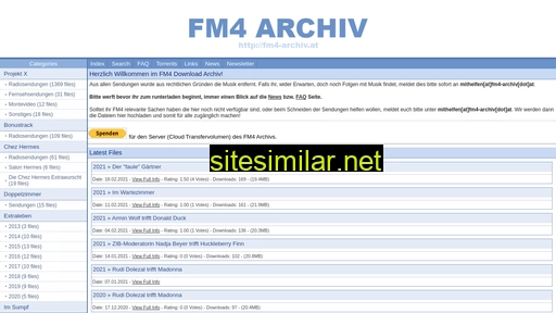 Fm4-archiv similar sites