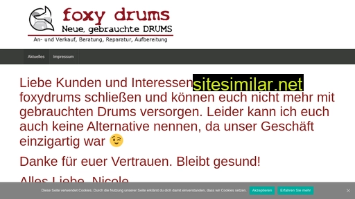 foxydrums.at alternative sites