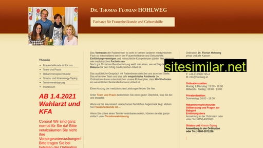 frauenarzt-hohlweg.at alternative sites