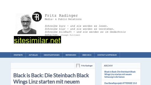 Fritz-radinger similar sites