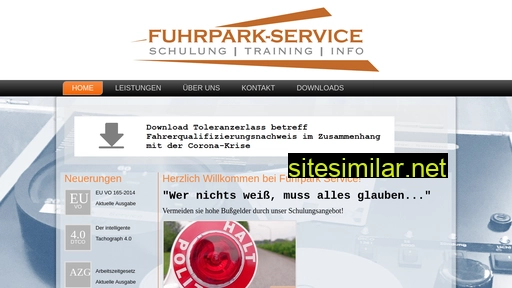 Fuhrpark-service similar sites