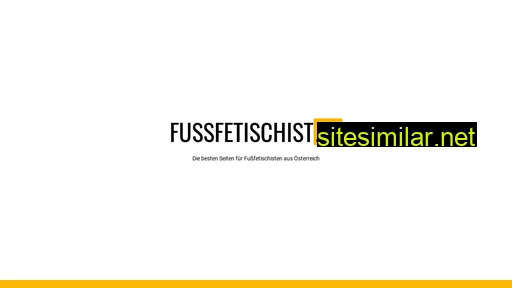 fussfetischist.at alternative sites