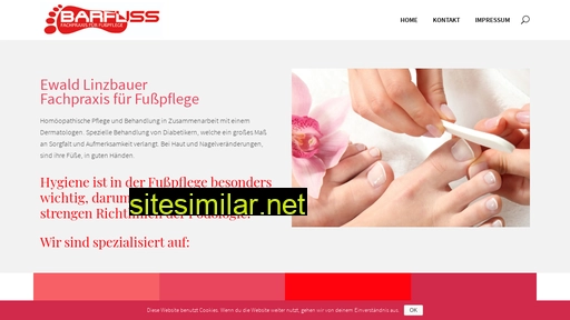 fusspflege-barfuss.at alternative sites
