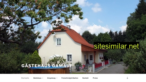 gaestehaus-gamauf.at alternative sites