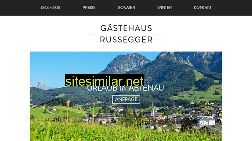 gaestehaus-russegger.at alternative sites