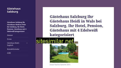 gaestehaussalzburg.at alternative sites