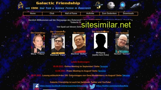 Galactic-friendship similar sites