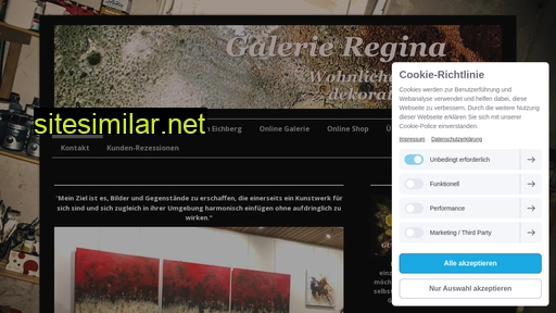 galerie-regina.at alternative sites