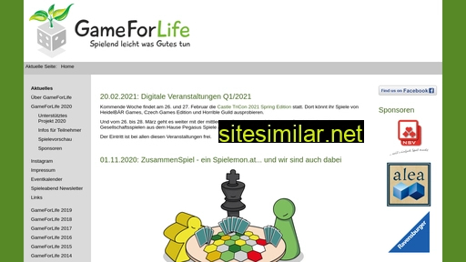game-for-life.at alternative sites