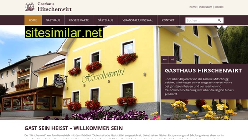 gasthaus-hirschenwirt.at alternative sites