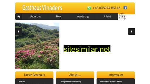 gasthaus-vinaders.at alternative sites
