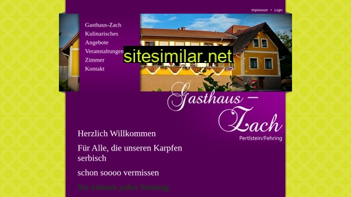 Gasthaus-zach similar sites