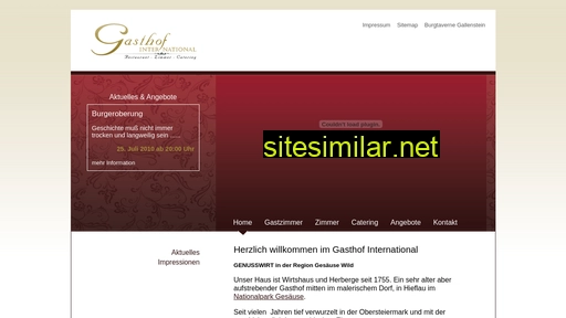Gasthof-international similar sites