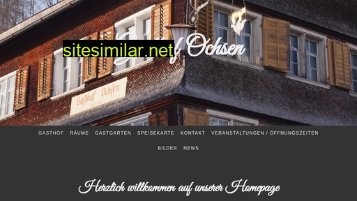 gasthof-ochsen-schwarzenberg.at alternative sites