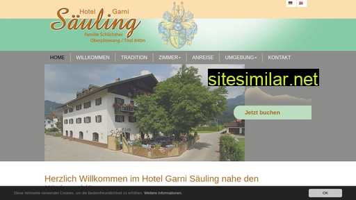 Gasthof-saeuling similar sites