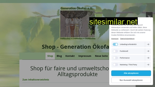 generation-oekofair.at alternative sites