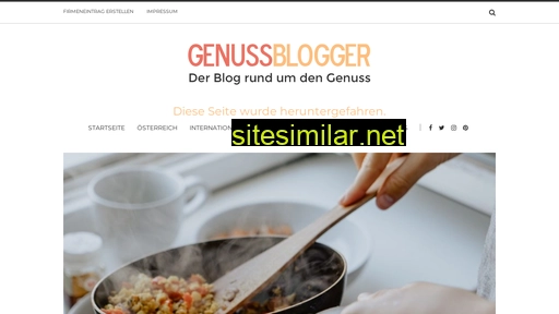 Genussblogger similar sites