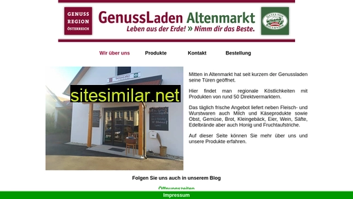 genussladen-altenmarkt.at alternative sites
