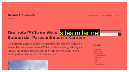 Gernottrausmuth similar sites