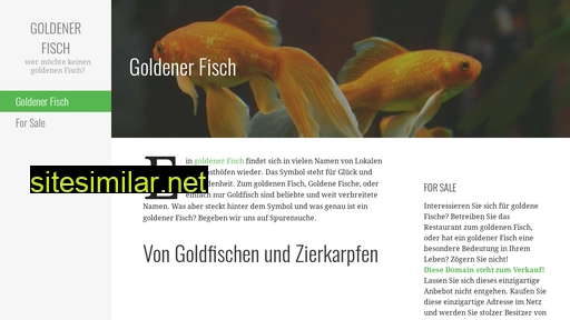 goldenerfisch.at alternative sites