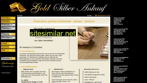 goldsilberankauf.at alternative sites