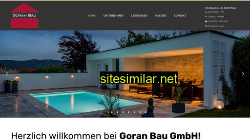 goran-bau.at alternative sites