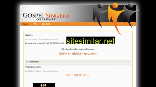 gospelsingers-oberwart.at alternative sites
