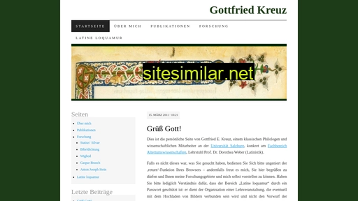 gottfried-kreuz.at alternative sites