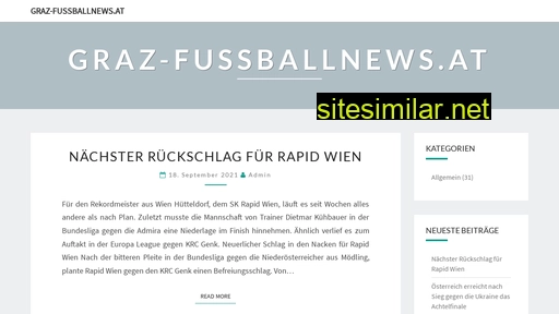 Graz-fussballnews similar sites