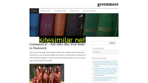 greenmore.at alternative sites